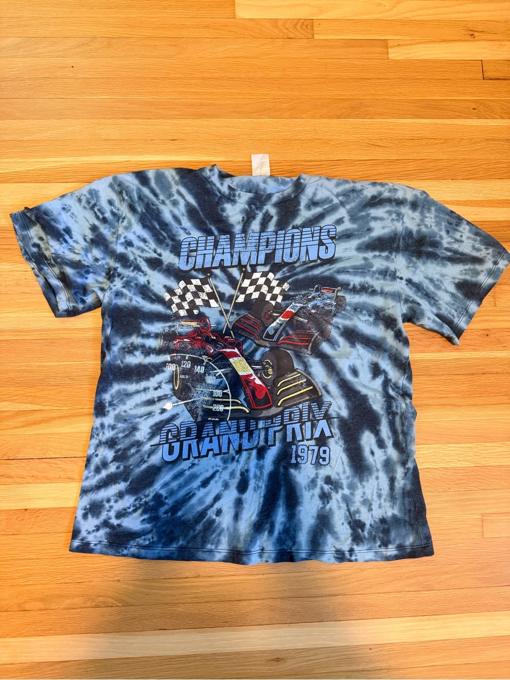 Tie-Dye 'Champions Grand Prix 1979' Racing Tee